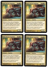 Dune-Brood Nephilim 4x x4 PLAYSET 2006 Guildpact Multi-Color MTG NM Actual Pics