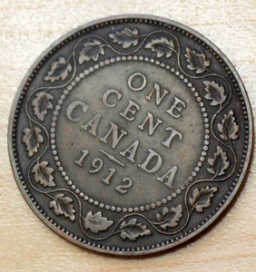 1912 Canada 1 Cent - Picture 1 of 2