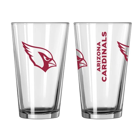 Arizona Cardinals Boelter NFL Game Day 16oz Pint Glass(1) FREE SHIP!! Cover