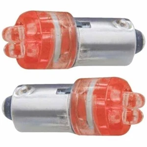 United Pacific 38570 - Red 4 Micro Diode 1893 LED Bulbs - 2 Pack - Imagen 1 de 1
