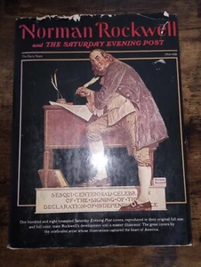 1976 Norman Rockwell & The Saturday Evening Post Book, The Early Years - Imagen 1 de 22