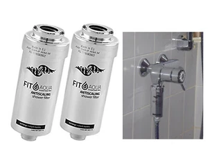 2 x Duschfilter FitAqua Antiscaling Wasserfilter Dusche gegen Chlor und Kalk - Bild 1 von 7