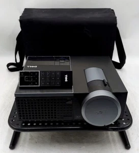 Dell 4210X 3500 Lumens DLP Front Pro Projector 132 Lamp Hours w/case & remote - Picture 1 of 9