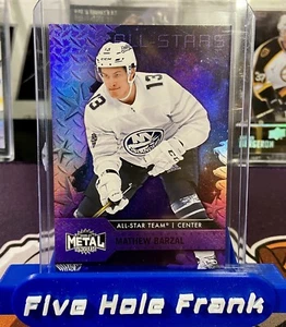 2020-21 Skybox Metal Universe Purple Spectrum /199 Mathew Barzal All-Stars 173 - Bild 1 von 3