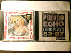 PSEUDO ECHO 2 CD Lot Original Oz Best Adventures & Long Plays CDs 1980s