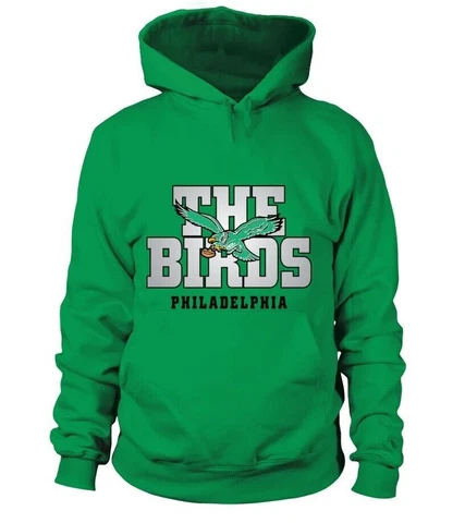 The Birds Philadelphia Eagles Unisex Hoodie Unisex Hooded Vintage Gift Cover