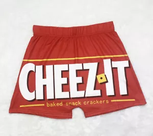 Stretchy Cheez-It Snack Themed Shorts Booty/Yoga Shorts - Picture 1 of 1
