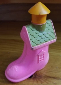 Vintage AVON One Two Lace My Shoe Bubble Bath Bottle Toy Antique - Picture 1 of 3