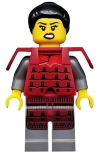 Figurine / Minifigure Lego Série 13 - Samurai (col206) Set 71008 - Foto 1 di 1