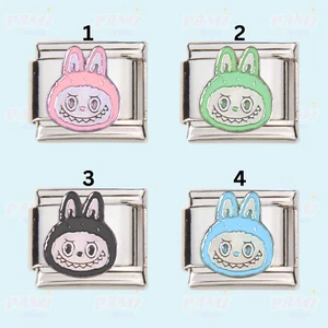 Cartoon Italian Charms Stainless Steel - Fits all 9mm Bracelet present/gift - Picture 1 of 10
