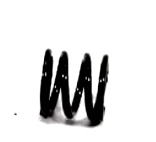 GENUINO NUEVO KIA MAGENTIS 2006-2009 RESORTE-ZAPATO SUJECIÓN Foto 1 de 2