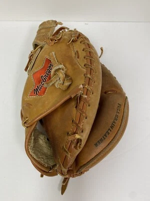 MacGregor Baseball Catchers Glove Mitt Right RH MM100 Deep Pocket - Image 1 of 4