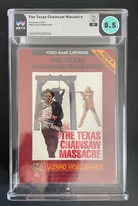 Atari 2600 TEXAS CHAINSAW MASSACRE WATA 8.5 / NTSC CIB Video Game HIGHEST-GRADED - Picture 1 of 14