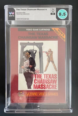 Atari 2600 TEXAS CHAINSAW MASSACRE WATA 8.5 / NTSC CIB Video Game HIGHEST-GRADED - Image 1 of 4