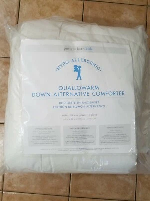 Pottery Barn Kids Quallowarm Hypo Allergenic Comforter Twin White #3622 - Image 1 of 3