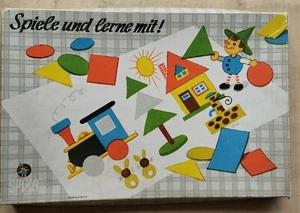 Spika Spiele und Lerne mit DDR Legespiel Spiel Lernspiel  - Bild 1 von 5