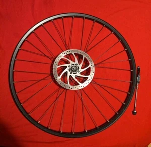 Rueda delantera Cannondale 26" CODA Expert 4 pernos rotor freno de disco QR liberación rápida - Imagen 1 de 13