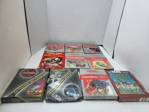 10 LOT NEW NTSC GAMES FOR ATARI 2600 2600+ Plus Retron 77 Pole Position #YY3 - Picture 1 of 11