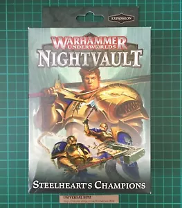 Steelheart's Champions Nightvault Warhammer Underworlds NEW SEALED 62 - Picture 1 of 1