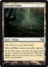 MISTVEIL PLAINS X4 4 4X Shadowmoor MTG Magic the Gathering Cards DJMagic