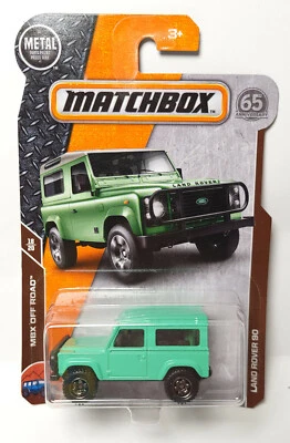 Matchbox Land Rover 90 65th Anniversary green - Image 1 of 2