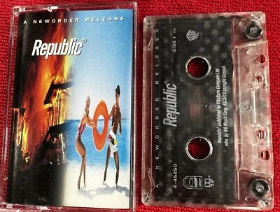 🔥 RARE NEW ORDER Republic (Cassette Tape, 1993 Quest Records)   CLEAN! - Image 1 of 4