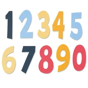 Bigz Stanzschablone 664485 Numeracy von Jenna Rushforth - Bild 1 von 3