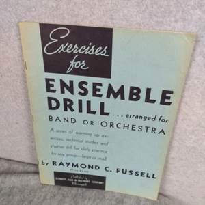 Exercise for Ensemble Drill for Band or Orchestra Sheet Music Book - Picture 1 of 4