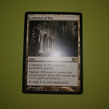 Cathedral of War x1 Magic 2013 M13 1x Magic the Gathering MTG