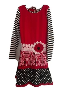 Counting Daisies Dress Size 10 With Beautiful Detail - Picture 1 of 7