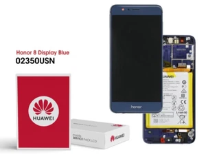 Huawei Honor 8 OEM Service Part Screen Inc. Battery 02350VAS- BLEU - Photo 1 sur 1