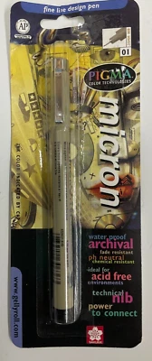 PIGMA #30181 MICRON FINE DESIGN PEN - BLACK INK (PACKAGING MAY VARY) - Image 1 of 2