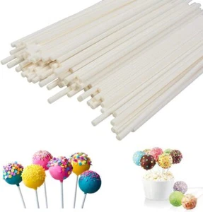 Lollipop Sticks 200Pcs Candy Making Sucker Sticks 6 Inch for Cake Pop DIY Hom... - Picture 1 of 3