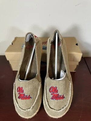 Zapatos sin cordones Ole Miss Rebels Campus Cruzz para mujer talla 9 nuevos en caja Foto 1 de 4
