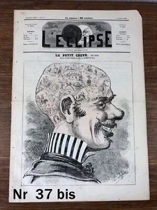 Journal L'ECLIPSE année 1868-69   Numéros au CHOIX (Nr 37 à 105)  Voir Annonce  - Foto 1 di 7