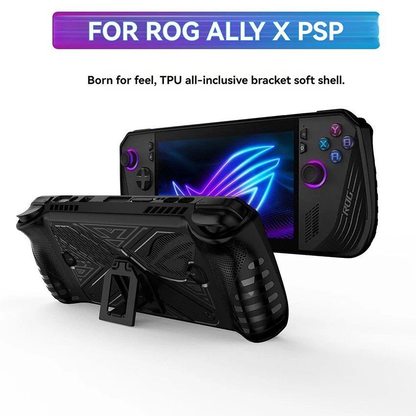 TPU Soft Protective Case with Stand for ASUS ROG ALLY X Gaming Console 1PCS New - Image 1 of 4