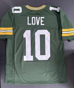 Jordan Love Custom Green Bay Packers Jersey XL - Picture 1 of 2
