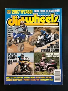 Dirt Wheels Magazine November 2006 - Foto 1 di 2