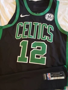 Terry Rozier 2018-19 Boston Celtics Nike Game Worn NBA Playoffs Trikot Meigray  - Bild 1 von 12
