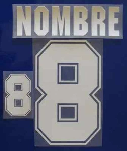 Set Flock Nummer number Trikot jersey shirt Argentinien Argentina 1994 away - Bild 1 von 1