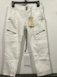 Rewind Women’s Cropped Pant Size 5 White NWT (7-TW-3139) - Picture 1 of 5