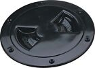 BOATER SPORTS 4" BLACK MARINE BOAT REMOVEABLE DECK PLATE 54729