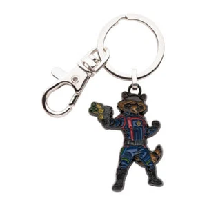 Official Marvel Studios Guardians of The Galaxy Vol.3 Rocket Raccoon Keychain - Picture 1 of 3