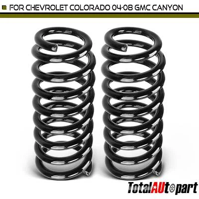 2 пружины катушки для передних колес Chevy Colorado GMC Canyon 2004-2008 RWD 17/18 дюйма - Изображение 1 из 4