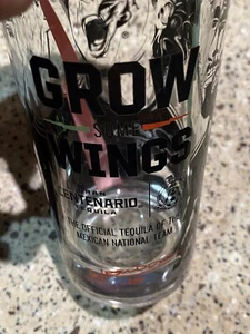 Mexican National Team Centenario Glass Cup Soccer Futbol Grow Some Wings Ochoa - Picture 1 of 12