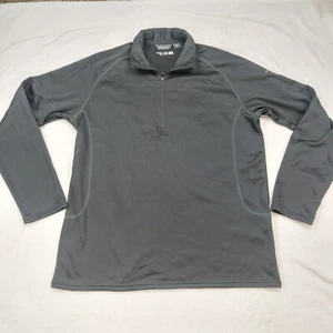 EDDIE BAUER SKF HERREN SCHWARZ LANGARM QUARTER ZIP FLEECE PULLOVER GR XL - Bild 1 von 11