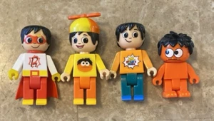 Ryans World Pocket Watch Poseable Figures Set of 4 - Picture 1 of 12