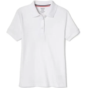 French Toast Girls' 2-Pack Short Sleeve Interlock Polo - School Uniform - Picture 1 of 12