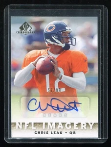 2007 SP Chirography NFL Imagery Autograph #NFLI-CL Chris Leak RC Auto #57/99 - Picture 1 of 2