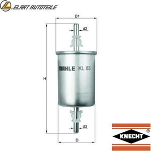 KRAFTSTOFFFILTER KL 83 FÜR OPEL X 20 SE 2.0L 4cyl OMEGA B - Bild 1 von 12